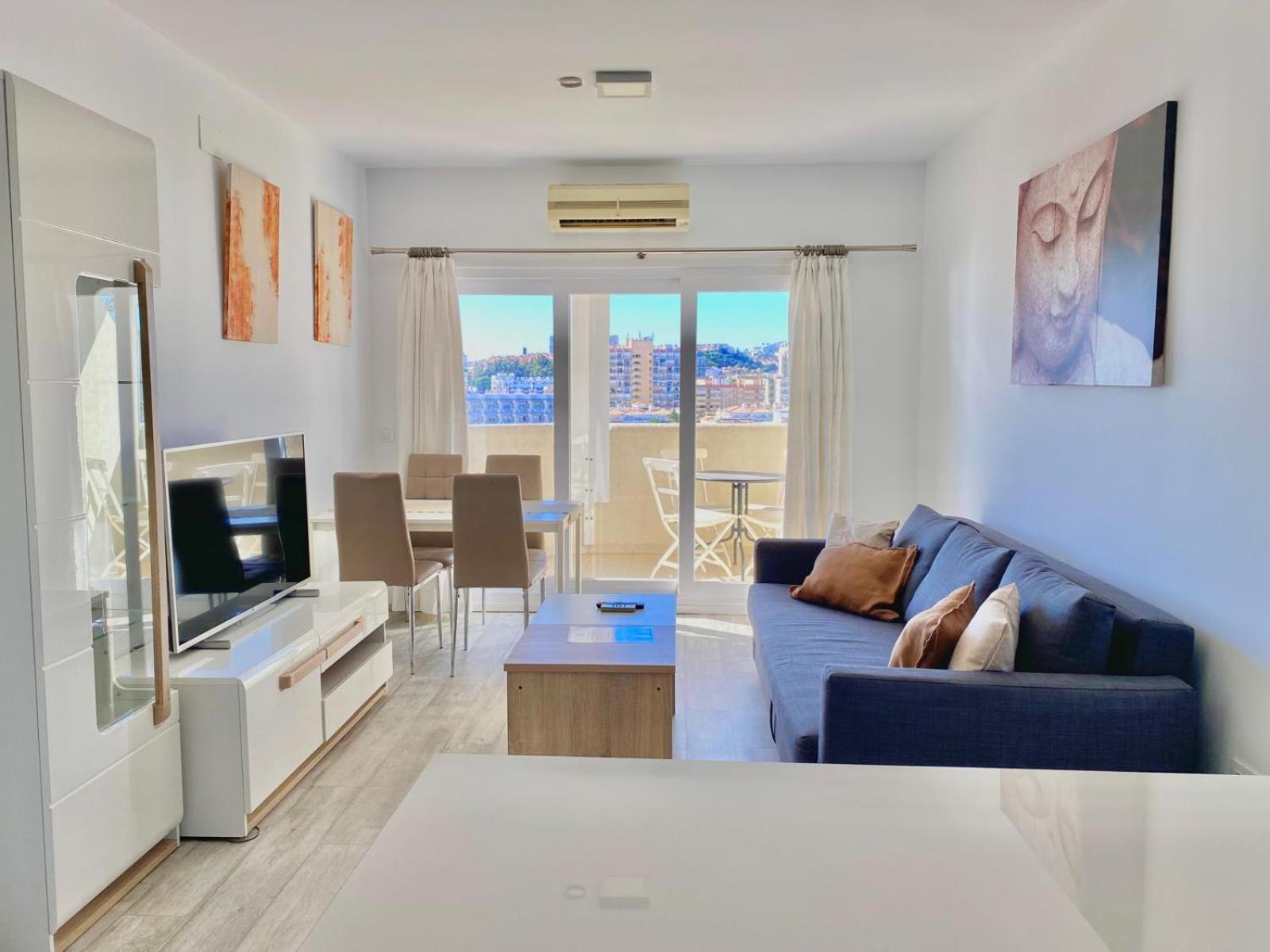 El Estudio De La Playa Benalbeach New 1Bd, Piscinas, Playa Y Vistas Al Mar Ref504 Бенальмадена Экстерьер фото